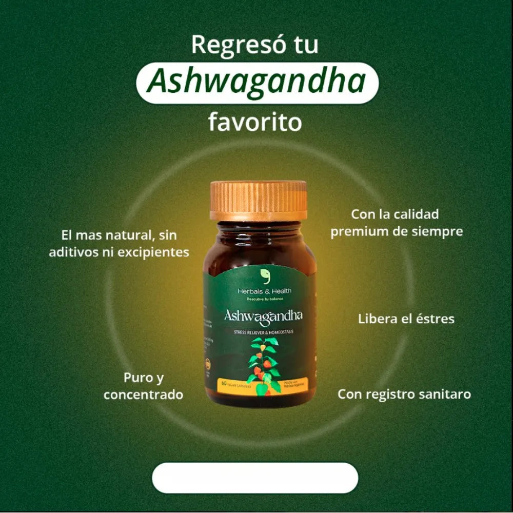 ASHWAGANDHA 60 CAP