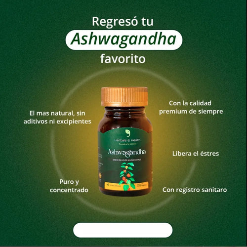 ASHWAGANDHA 60 CAP