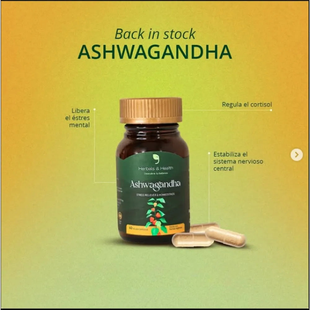 ASHWAGANDHA 60 CAP