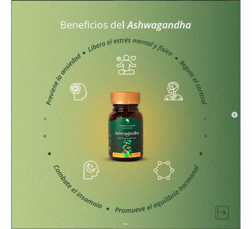 ASHWAGANDHA 60 CAP