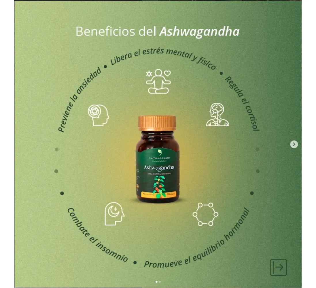 ASHWAGANDHA 60 CAP