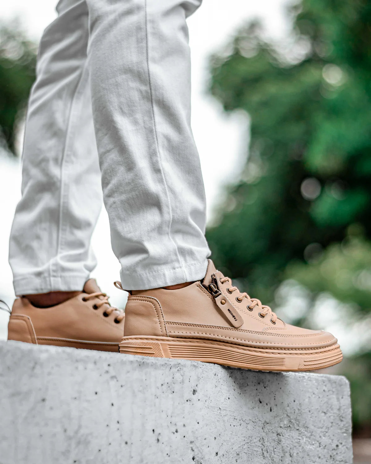 Tenis Zipper Casuales Caballero Premium